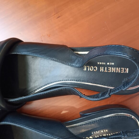 Women's Pointy Toe Leather Slingback Mules by Kenneth Cole - Picture 5 of 7